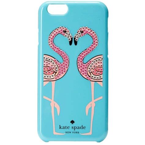 Kate Spade New York Embellished Flamingos Resin Iphone 6