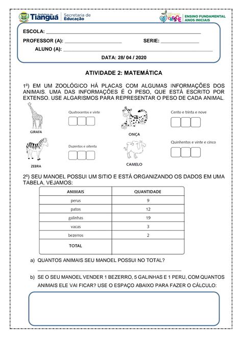 Blog Educa O E Transforma O Caderno Interdisciplinar De Atividades