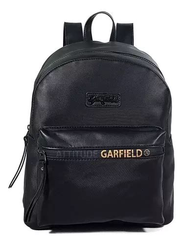 Bolsa Mochila Garfield Gf3902 Preta MercadoLivre