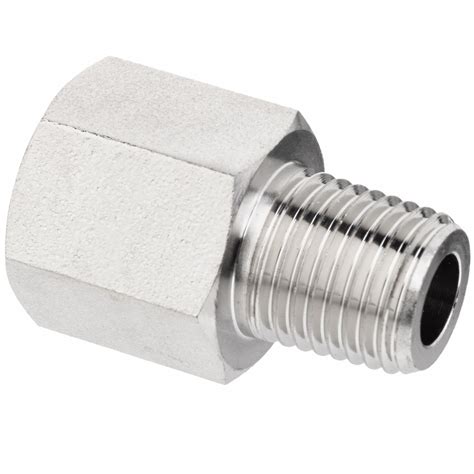 Nickel Plated Brass 1 2 In X 1 2 In Fitting Pipe Size Straight