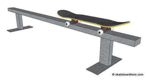 A Skateboard Rails let you slide and grind. They are my favorite thing to skate.