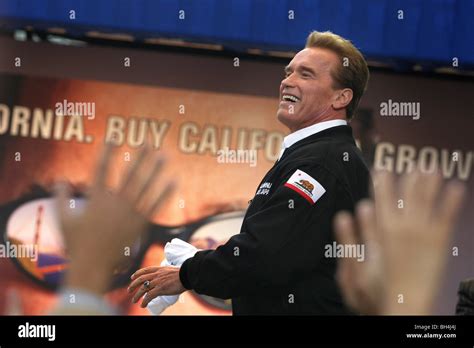 Arnold Schwarzenegger Promoting Business And Tourism Ties Between