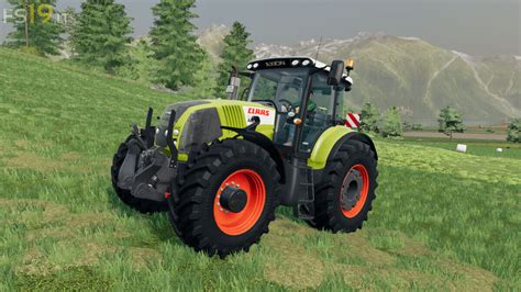 Claas Axion 800 Series V 2 0 FS19 Mods Farming Simulator 19 Mods