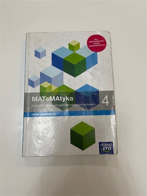 Podrecznik matematyka klasa 4 nowa era Warszawa Mokotów OLX pl