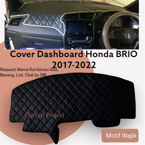 Jual Cover Alas Dashboard Brio Honda Sd Kulit Premium