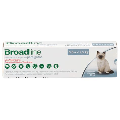 Broadline Pipeta Para Gato 0 6 A 2 5 Kg RoyalPet