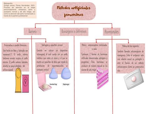 Metodos anticonceptivos artificiales femeninos | Apuntes de enfermería | Resumen de enfermería ...