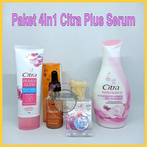 Jual RRB OLSHOP HEMAT BPOM Paket 4 IN 1 Citra Plus Serum Vitamin C