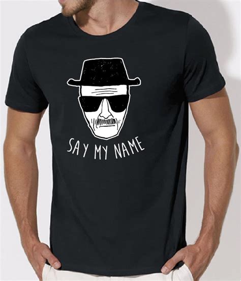 T Shirt Homme Say My Name Wizzard Ink France