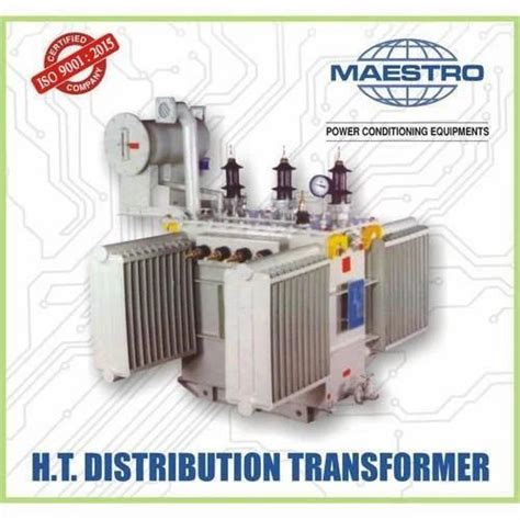 Maestro Three Phase Ht Distribution Transformer Rs 210000 Piece Id 4200558248