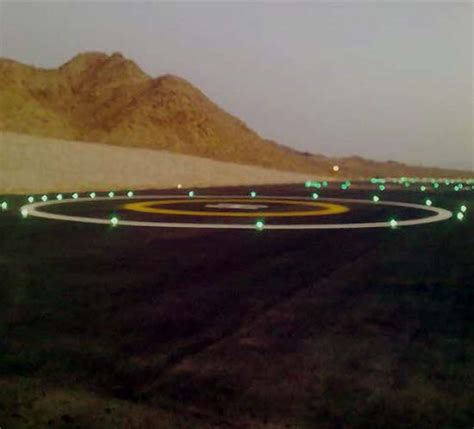 Jordan Military Helipad Lighting Solar Helipad Lights