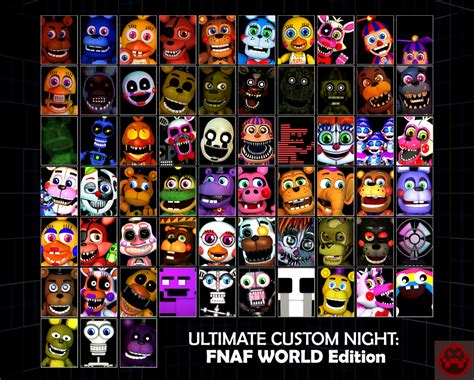 The Surprise Ultimate Custom Night Fnaf World Edition By Riverhalsey1 Game Jolt