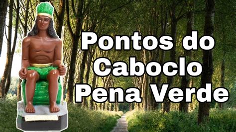 PONTOS DO CABOCLO PENA VERDE LETRA RICK DE OXUM YouTube