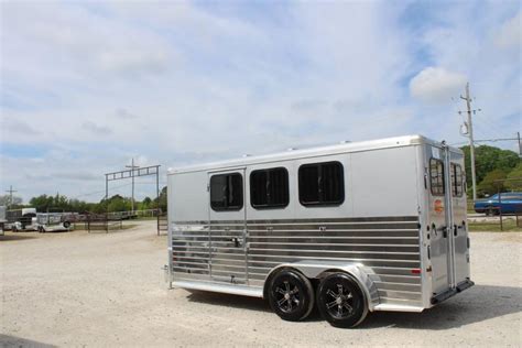 2023 Sundowner 3 Horse Slant Bumper Pull Sundowner Trailers