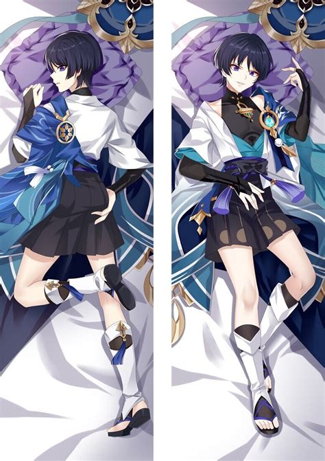 150cm Wanderer Genshin Impact Anime Hugging Body Pillow Cover Case Ebay