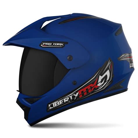 Capacete Moto Fechado Integral Pro Tork Liberty Mx Pro Vision Viseira