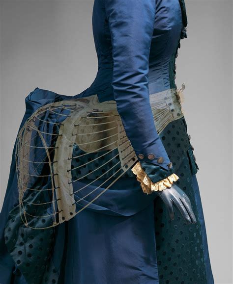 Bustle Shown Overlaid For Illustration Purposes Victorian Era Fashion