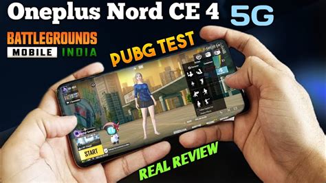 Oneplus Nord CE 4 BGMI TEST PUBG TEST Oneplus Nord Ce 4 PUBG Gaming