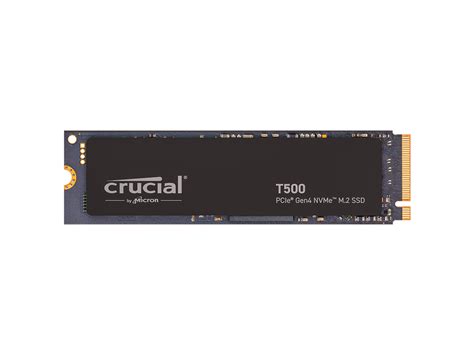 Crucial T500 2TB Gen4 NVMe M.2 Internal Gaming SSD, Up to 7400MB/s ...