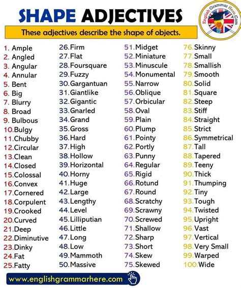 Adjectives To Describe A House