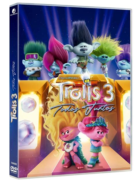 Trolls Todos Juntos Dvd Trolls Band Together