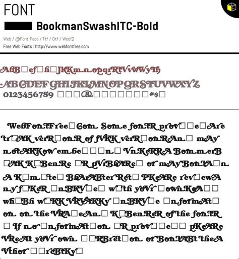 Bookman Swash Itc Medium Bold Fonts Downloads Webfontfreecom