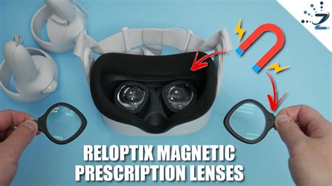 Magnetic Snap On Prescription Lenses For Oculus Quest 2 Reloptix Unboxing And Quick Review Youtube