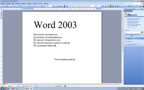 "Ms word презентация"