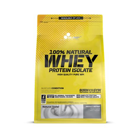 Od Ywka Bia Kowa Olimp Natural Whey Protein Isolate G Ceny I