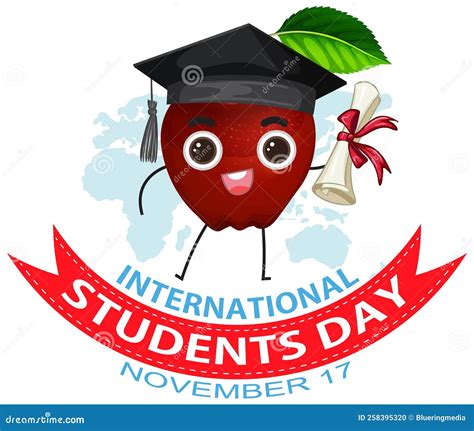 International Students Day Banner Design Stock Vector Illustration Of