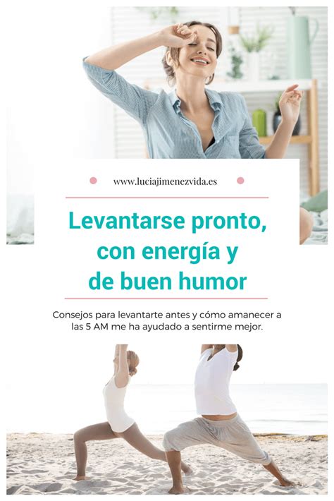 Cómo levantarse temprano y con energía Lucía Jiménez Vida