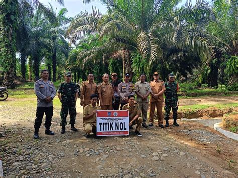 Pemdes Karya Bakti Realisasikan Titik Nol Pembangunan Fisik DD TA 2024