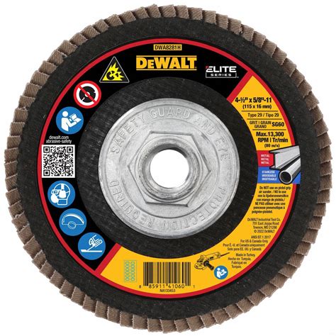 Dewalt Type In X Flap Disc Nj Dwa H Grainger