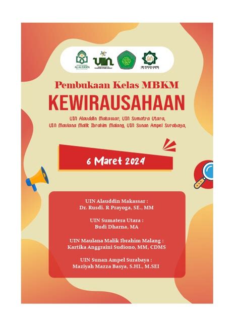 Pembukaan Kelas MBKM Kewirausahaan Program Studi Manajemen