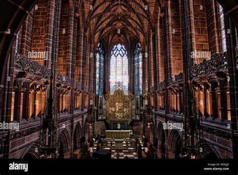 Liverpool Cathedral Interior Stock Photo - Alamy