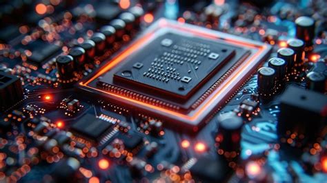 Premium Photo Circuit Boards Or Motherboards With Cpu Chips Memory