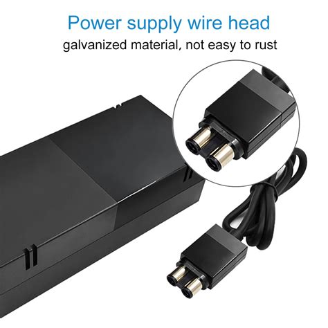 New Upgrade Xbox One Power Supply Brick With Power Cord Low Noise