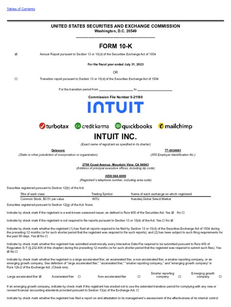 Fillable Online Indicate By Check Mark If The Registrant Is Not