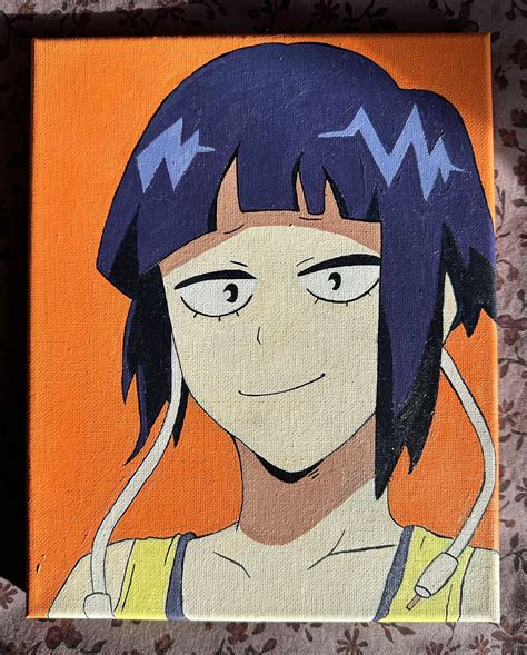 Kyouka Jirou My Hero Academia Mha Anime Acrylic Painting Etsy