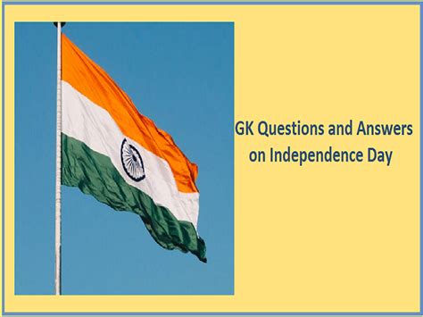 Independence Day 2023 Quiz Do You Know These Basic Questions About India