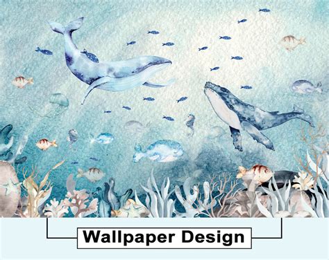 Underwater life wallpaper, Fishes and marine life wallpaper – Home Decoram