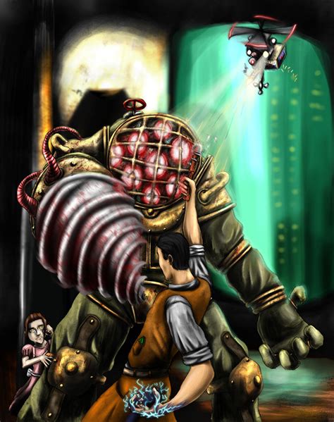 Bioshock - Big Daddy by Thrakks on DeviantArt