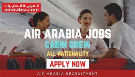 Air Arabia Jobs For Cabin Crew Worldwide January 2025