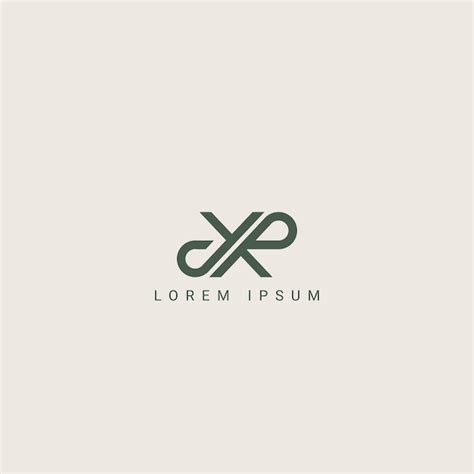 Premium Vector Modern Unique Letter Yr Ry Logo Icon Design Template