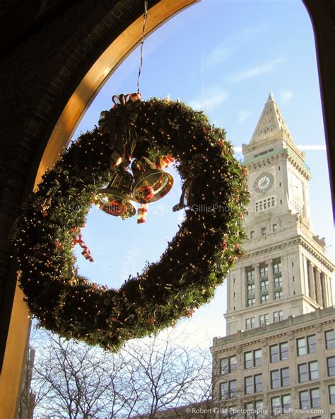 Boston - Faneuil Hall Quincy Market at Christmas | Robert Gillis New ...