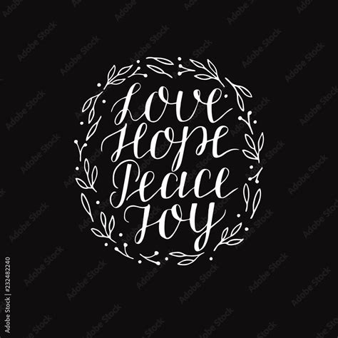 Hope Peace Joy Love Quotes - Adel Loella