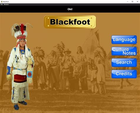 OUR LANGUAGE – Blackfoot Crossing