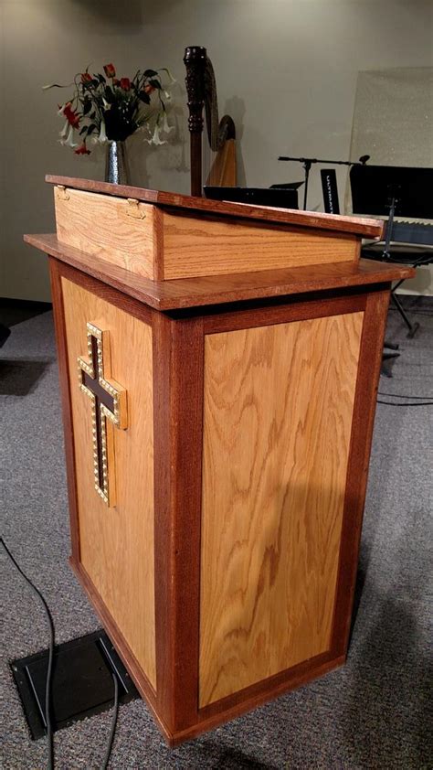 Church Pulpit - Woodworking Project by craigdoesthat - Craftisian