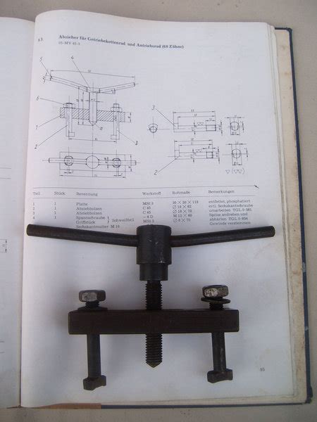 Abzieher Antriebsrad Getriebe MZ ES TS ETZ Mz Es De Ersatzteileshop