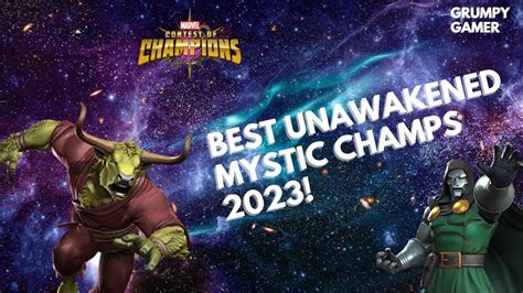 Mystic Unawakened Tier List 2023 MCOC Marvel Contest Of Champions